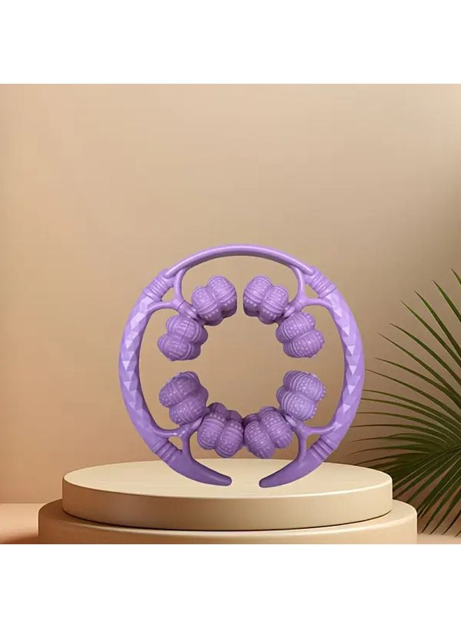 32 Rollers Pink Muscle Massager Roller for Legs Arms Post Workout Relaxation - Image 5